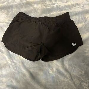 Volcom Black Athletic Women's Shorts